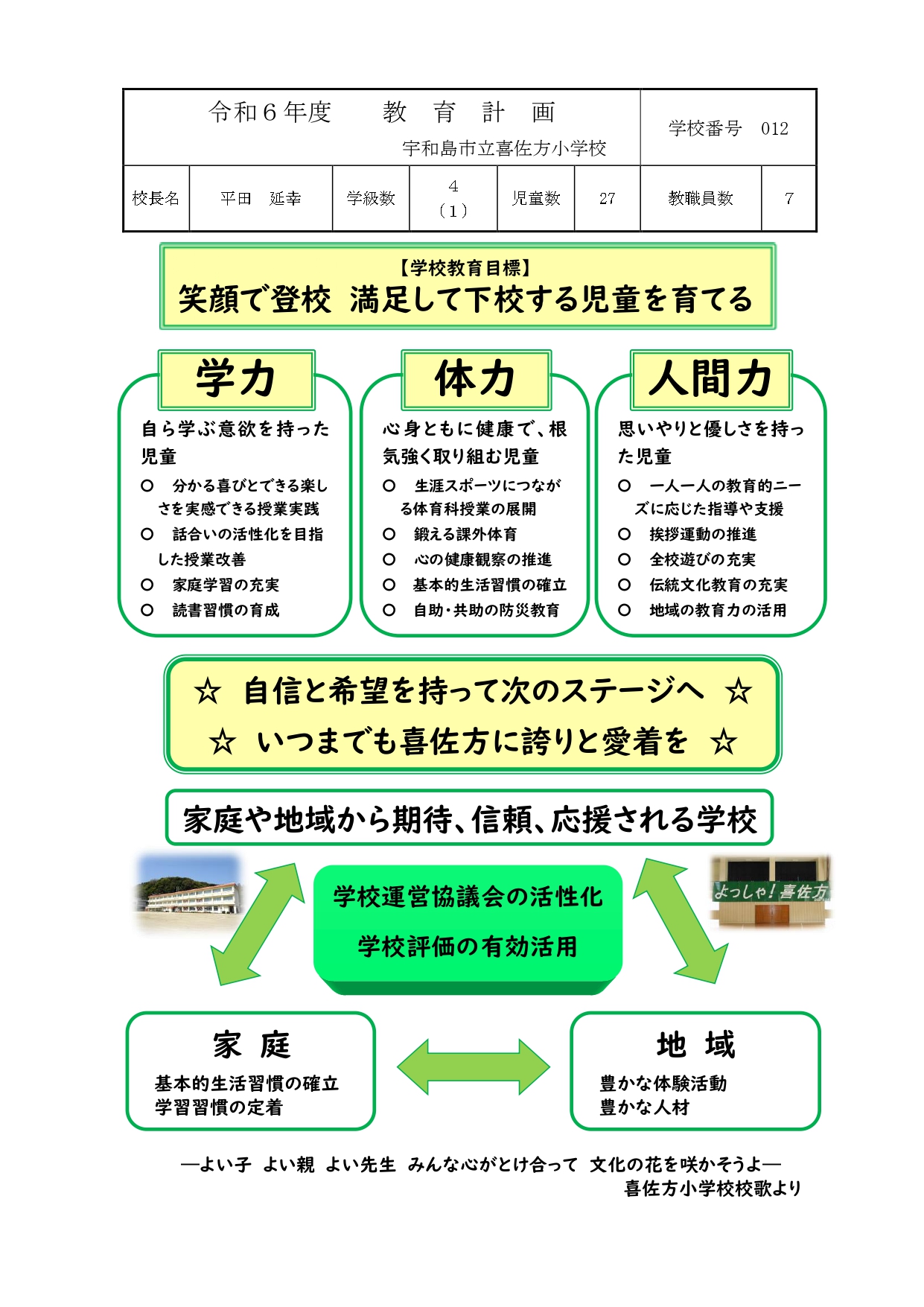 １教育計画